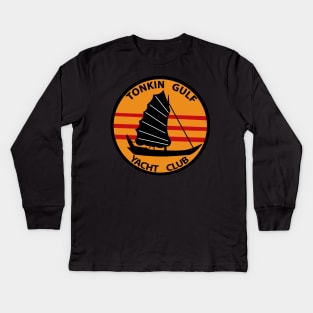 Vietnam - Tonkin Gulf - Yacht Club Kids Long Sleeve T-Shirt